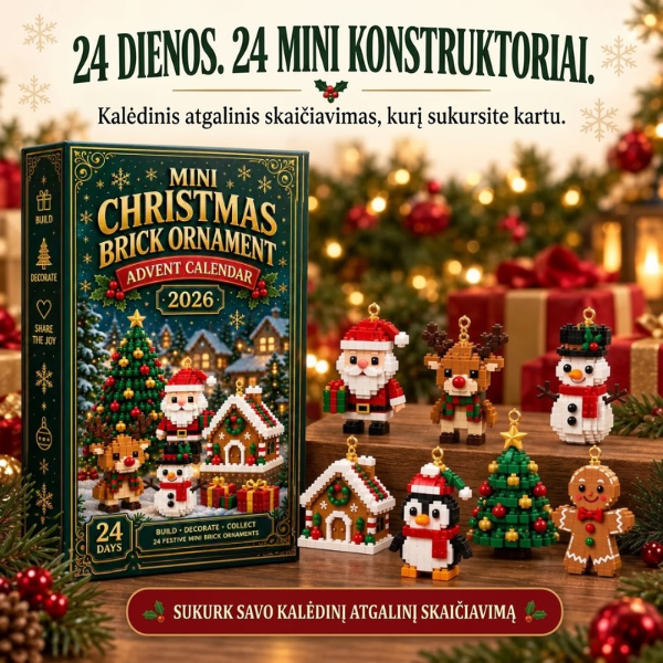 2026m. Advento Kalendorius - Kalėdinės Staigmenos