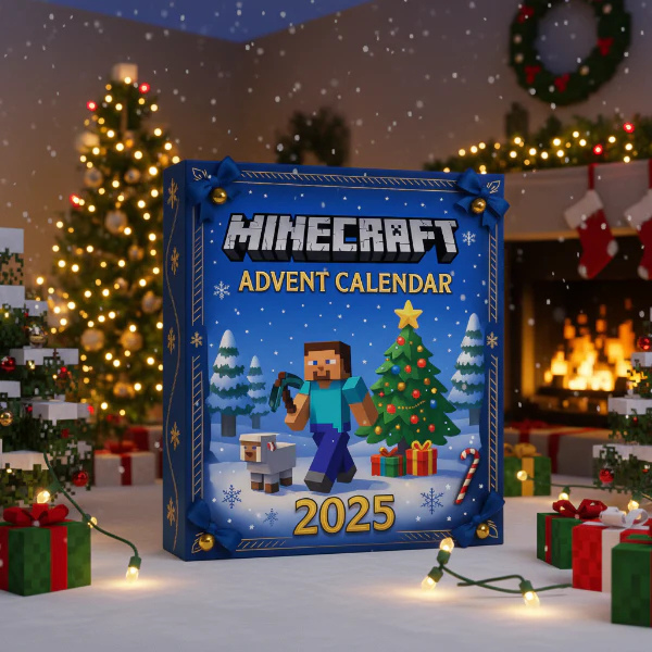 Minecraft Pixel World Advento kalendorius