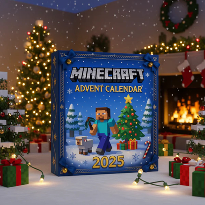 Minecraft Pixel World Advento kalendorius