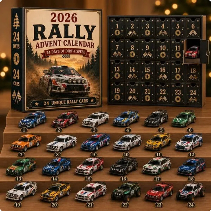 2026 Rally advento kalendorius