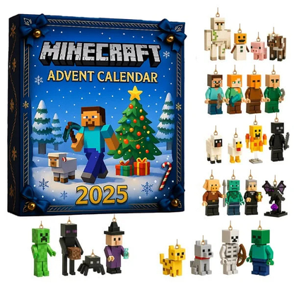 Minecraft Pixel World Advento kalendorius