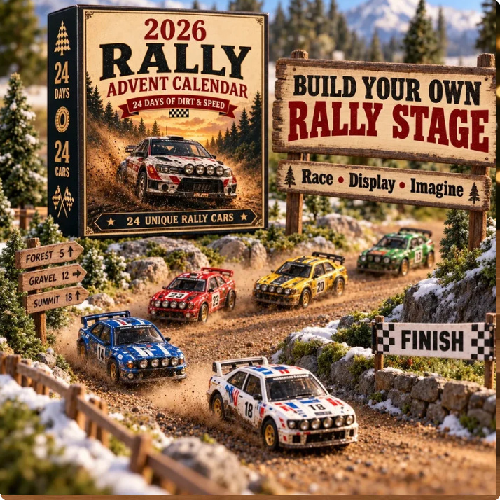 2026 Rally advento kalendorius