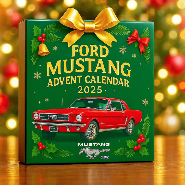 Mustang automobilių miniatiūrų Advento kalendorius