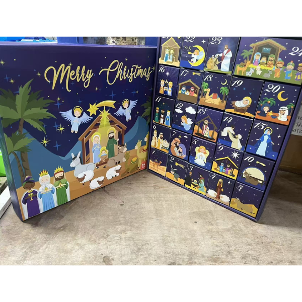 Religinis Advento kalendorius – Betliejaus figūrėlės 2025